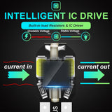 20PCS W5W T10 LED Bulbs Can bus 5730 8SMD 12V 6000K 194 168 LED Car Interior Map Dome Lights Parking Light Auto Signal Lamp Warm