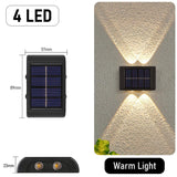 Solar Light Waterproof Solar Led Light Outdoor Sunlight Lamp for Garden Street Landscape Balcony Decor Solar Wall Lamp Outdoor