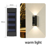 Solar Light Waterproof Solar Led Light Outdoor Sunlight Lamp for Garden Street Landscape Balcony Decor Solar Wall Lamp Outdoor