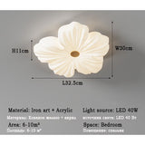 Modern Flower Shape Led Ceiling Lights For Living Room Bedroom Kitchen Island LED Ceiling Lamps Indoor Decoration Lighting Lamp