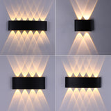 LED Wall Lamp,IP65 Waterproof Aluminum Interior or outdoor Lighting Lights for courtyard Bedroom wall Stairs ,Led Wall Light