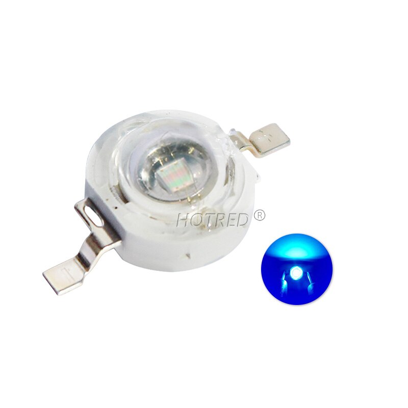 10-1000Pcs High Power LED COB Lamp Chip 1W 3W 3.2-3.6V 110-280LM Bead Warm Cold White Blue Diode For DIY LED Spotlight Downlight