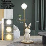 Floor Lamp Nordic Modern Fashion Coffee Table Chirdren Lights E27 Boy and Girl Room Bedroom LED Rabbit Floor Lamp Fixture Led
