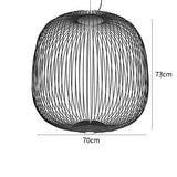 Novelty Cage Pendant Lights Modern LED Hanglamp LOFT Industrial Bird Cage art pendant light lustre Suspension Fixtures