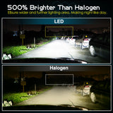 H7 LED Can bus 360 6000K Car Headlight Bulb H1 H11 H8 HB3 9005 HB4 9006 9012 HIR2 Led Auto Lamp 12 Sides CSP 25000LM Hi/Low Beam