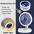 USB Charging Foldable Table Fan Wall Mounted Hanging Ceiling Fan with LED Light 4 Speed Adjustable For Home Room Air Cooler Fan