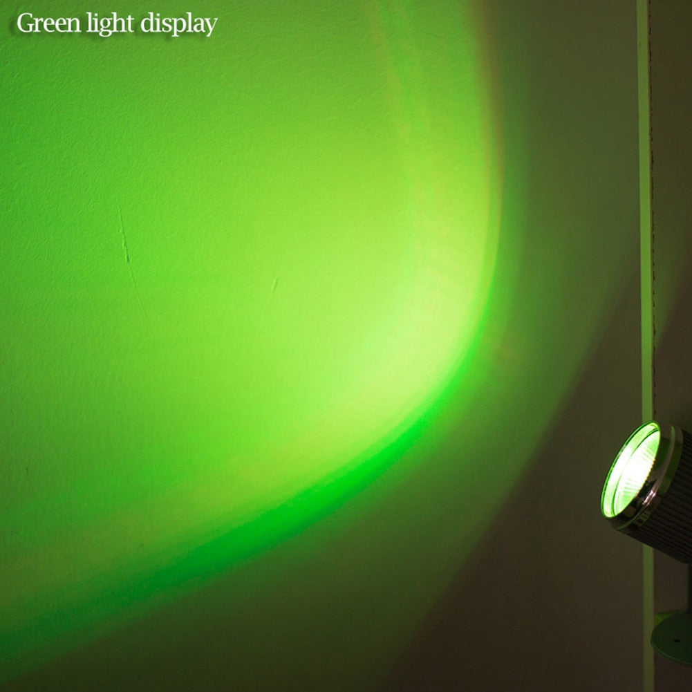 LED Stage Light Spotlight RGB Flashing Projector Downlight Bar DJ Disco Party Light Stage Effect Lamp Atmosphere Spot Beam Lamp