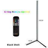 RGB LED Floor Lamp Living room Corner Lamp Smart APP Remote Control Modern Atmospheric Standing Stand Light Christmas Decor