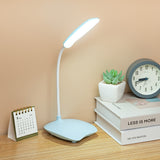 Led Desk Lamp USB Powered Table Light Touch Dimming Portable Lamp 3 Color Stepless Dimmable Eye Protection Bedroom Bedside Lamp