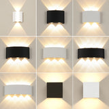 LED Wall Lamps IP65 Waterproof Outdoor/Indoor Stair Lighting A85-265V Up Down Light For Garden Living Room Wall Home Room Decors