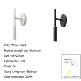 Minimalist LED Wall Lamp Reading Light For Bedroom Hotel Night Book Lamp Adjustable Rotaion Wall Light 5W Led  Spotlight