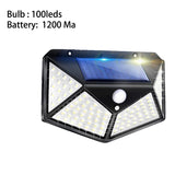 Outdoor Solar Lights Waterproof LED Lamp Lights Wall Street Lamp With Motion Sensor 10000 Lumens Sunlight for Garden Yard