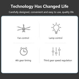 CoRui Smart Universal Ceiling Fan Lamp Remote Controller Kit Remote Adjust Speed Light Remote Control Switch Smart Accessories