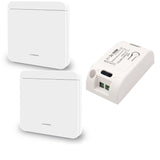 433Mhz wireless Wall Switch RF 86 wall panel transmitter Safety Switch and AC 110V 220V relay interrupter for Light Lamp