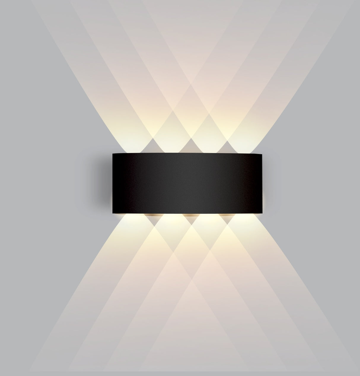 LED Wall Light IP65 Waterproof Outdoor Fence Garden Aluminum IP20 ABS Indoor Fashion Lamp For Living Room Stairs Corridor