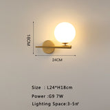Interior LED Wall Lamp for Background Living Room with 7w G9 Bulb Indoor Wall Lights Wall Sconce for Bedroom Dining Room