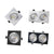 Square Bright Recessed  LED Dimmable Square Downlight COB 7W 9W 12W 14W 20W 24W LED Spot light  Ceiling Lamp AC 85- 265V