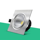 Square COB LED Recessed Downlight Lamp 14W 18W 24W 30W Led Spotlight Dimmable LED Light Ceiling AC 110/220V Indoor Lighting