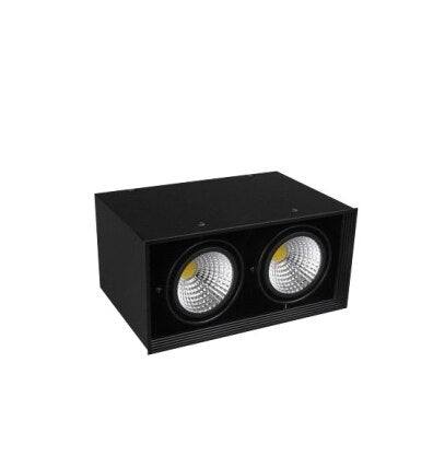 Square COB LED dimmable Downlights 10W 20W 30W Surface Mounted LED Ceiling Lamps Spot Light LED Downlights AC85V-265V