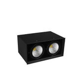 Square COB LED dimmable Downlights 10W 20W 30W Surface Mounted LED Ceiling Lamps Spot Light LED Downlights AC85V-265V