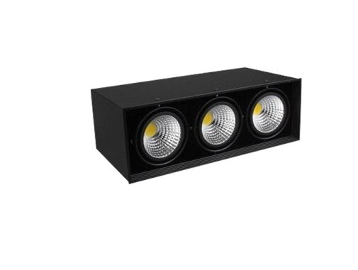 Square COB LED dimmable Downlights 10W 20W 30W Surface Mounted LED Ceiling Lamps Spot Light LED Downlights AC85V-265V