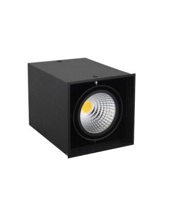 Square COB LED dimmable Downlights 10W 20W 30W Surface Mounted LED Ceiling Lamps Spot Light LED Downlights AC85V-265V