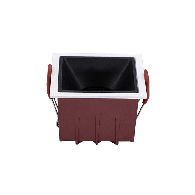 Square Frameless  COB Recessed dimmable Downlight 5W 7W 9W 12W 15W 20W  LED Ceiling Spot Light for Bedroom Living room Kitchen