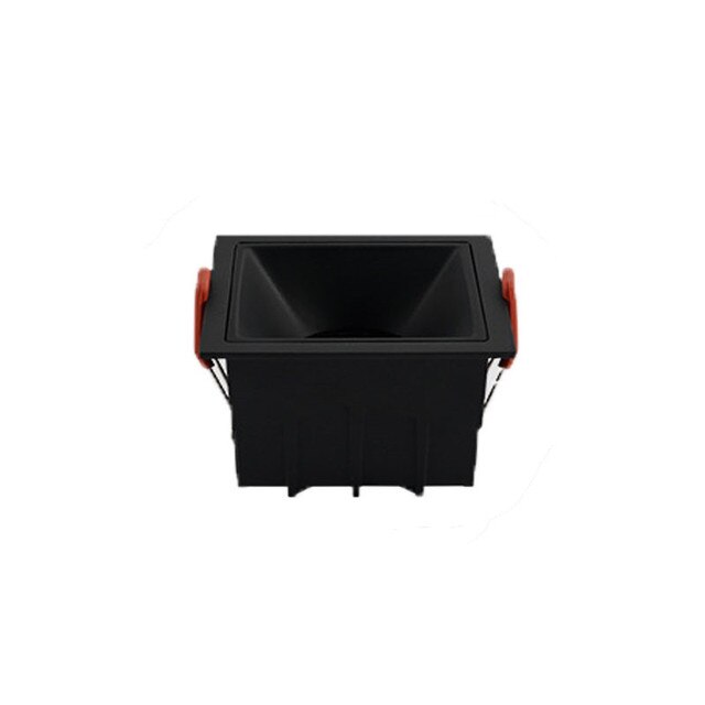 Square Frameless  COB Recessed dimmable Downlight 5W 7W 9W 12W 15W 20W  LED Ceiling Spot Light for Bedroom Living room Kitchen