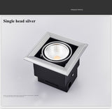 Square LED Down Light 5/7/10/12/15/20/30w LED Recessed Ceiling Light Lamp Downlight led Grille Spot Light