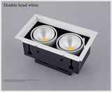Square LED Down Light 5/7/10/12/15/20/30w LED Recessed Ceiling Light Lamp Downlight led Grille Spot Light
