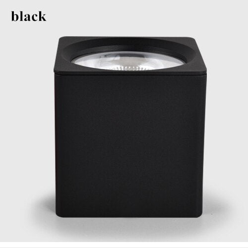 Square dimmable COB LED downlight 7W  12W 15W 20W 25W 30W LED ceiling light 110v 220v LED spotlight home lighting