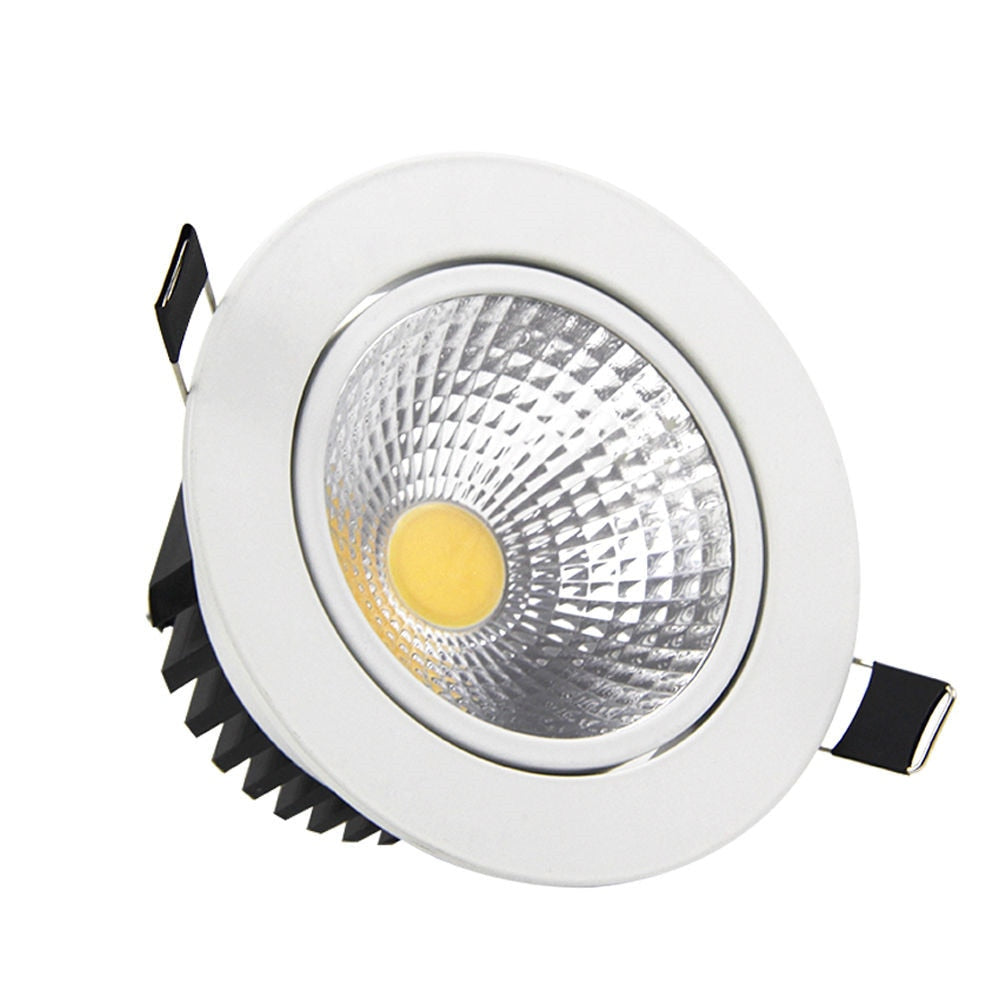 Super Bright Dimmable Led downlight COB Spot Light 5w 7w 10w 12w recessed led spot Lights Bulbs Indoor Lighting