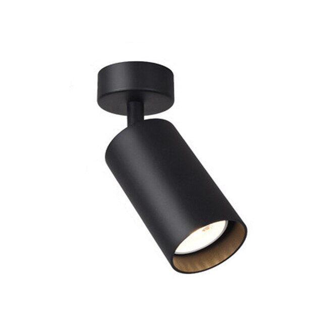 Surface Mounted 360° Rotatable LED Ceiling Track Downlight Dimmable 5W 7W 9W 12W 15W GU10 Bulb Replaceable Spot Light