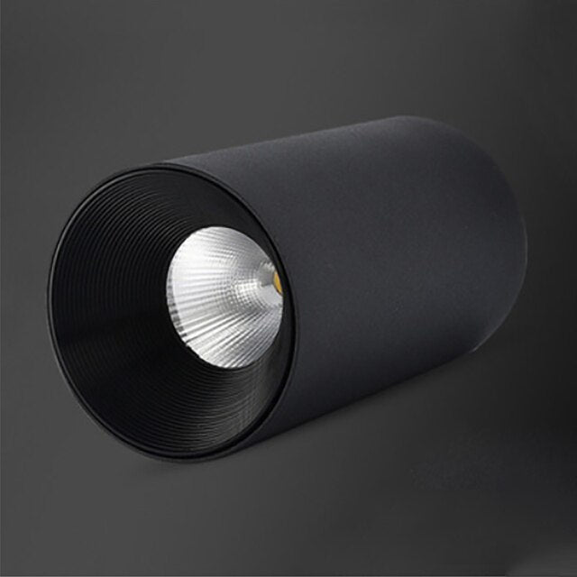 Surface Mounted Cylindrical LED COB Downlight Gold Reflector 7W 9W 12W 15W LED Ceiling Bulbs Lamp Spot Light LED Downlight