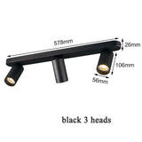 Surface Mounted Dimmable Ceiling Downlight 2x9W 2x12w AC85-265V GU10 Bulb Lamp COB LED Spot Light