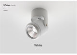 Surface Mounted LED Ceiling Downlight Adjustable 360 degrees Nordic Spot Light Ceiling Lamp with LED Driver 7W 10W 15W AC220V