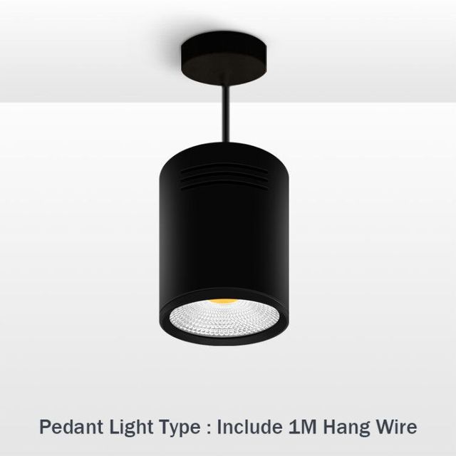 Surface Mounted Led Downlight COB Ceiling Lamp Led Cord Pendant Light 3W 5W 9W Dimmable Spot Lamp For Living Room Bedroom Foyer