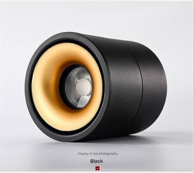 Surface Mounted Led Downlight Dimmable LED Spot Lights 15W 12W 7W 360 Degree Adjustable Ceiling Downlight 220V 110V