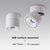 Surface Mounted Led Downlight Dimmable LED Spot Lights 15W 12W 7W 360 Degree Adjustable Ceiling Downlight 220V 110V