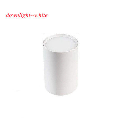 Surface Mounted Led Downlight Round Led Light Spot Lamp Cob Ceiling AC220V 90-260V 7W 36W Kitchen Room Foyer Indoor Warm White