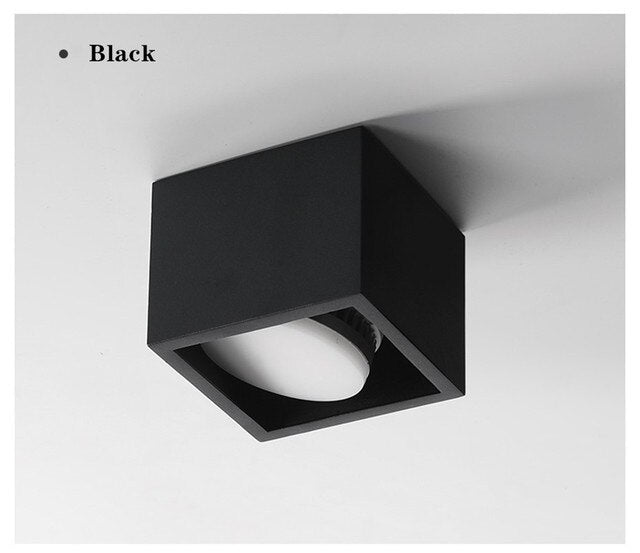 Surface Mounted Led Downlights LED Bulb replaceable Spot Light Lamp 220V 110V 7W 12W 24W Led Ceiling Lamps Fixture For Room lamp