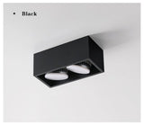 Surface Mounted Led Downlights LED Bulb replaceable Spot Light Lamp 220V 110V 7W 12W 24W Led Ceiling Lamps Fixture For Room lamp