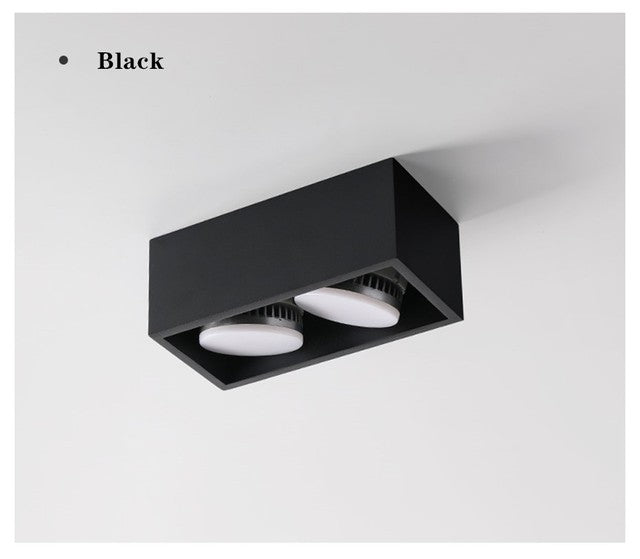 Surface Mounted Led Downlights LED Bulb replaceable Spot Light Lamp 220V 110V 7W 12W 24W Led Ceiling Lamps Fixture For Room lamp