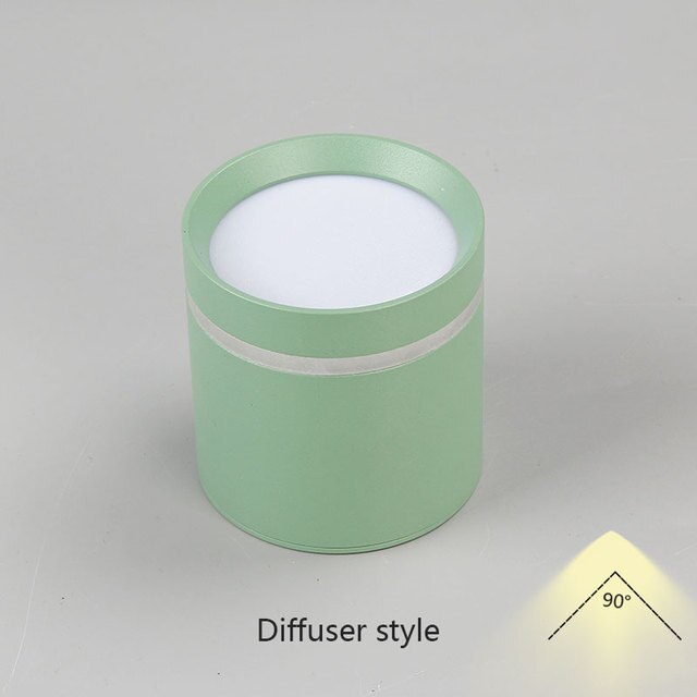 Surfaced Mounted Macaroon Led Ceiling Lamp Dimmable Corridor Light 12W 9W 5W Led Downlight Spot Light For Living Room Porch