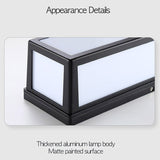 Outdoor Wall Light IP65 Waterproof Radar Sensor Aluminum For Porch Courtyard Patio Garden LED Lighting AC85-260V