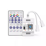 DC5V-24V WS2812B WiFi Voice Music SPI Led Controller for 3PIN WS2811 WS2812 RGB IC LED Light Strip Magic Home APP Support Alexa