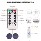 USB Festoon String Light Fairy Garland Curtain Light Christmas Light Christmas Decor For Home Ramadan Decorative New Year Lamp