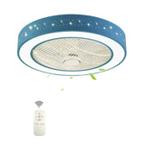 Star Ceiling Fan Light Dimmable LED Chandelier Lamp 3 Speeds +Remote Control For Children’s Room