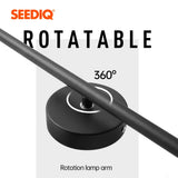 SEEDIQ Modern Led Wall Light Rotatable Black White Silver Wall Lamp AC85-265V Wall Sconce Light 100 120cm Long Wall Light