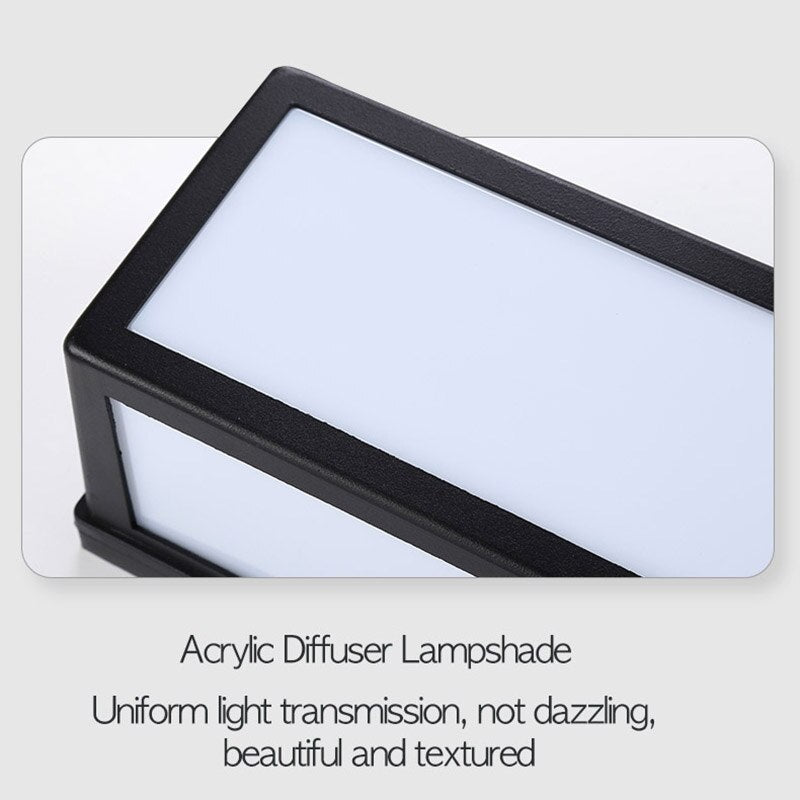 Outdoor Wall Light IP65 Waterproof Radar Sensor Aluminum For Porch Courtyard Patio Garden LED Lighting AC85-260V